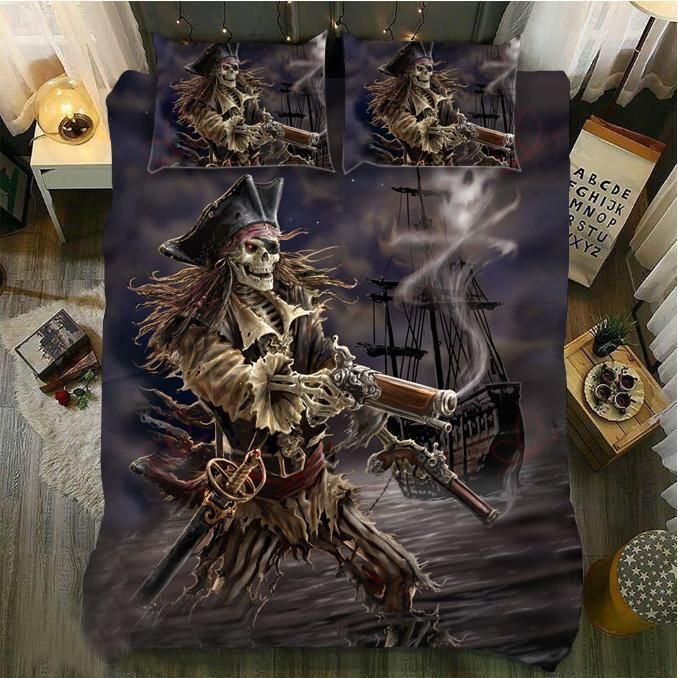 Skull Pirate Bedding Set
