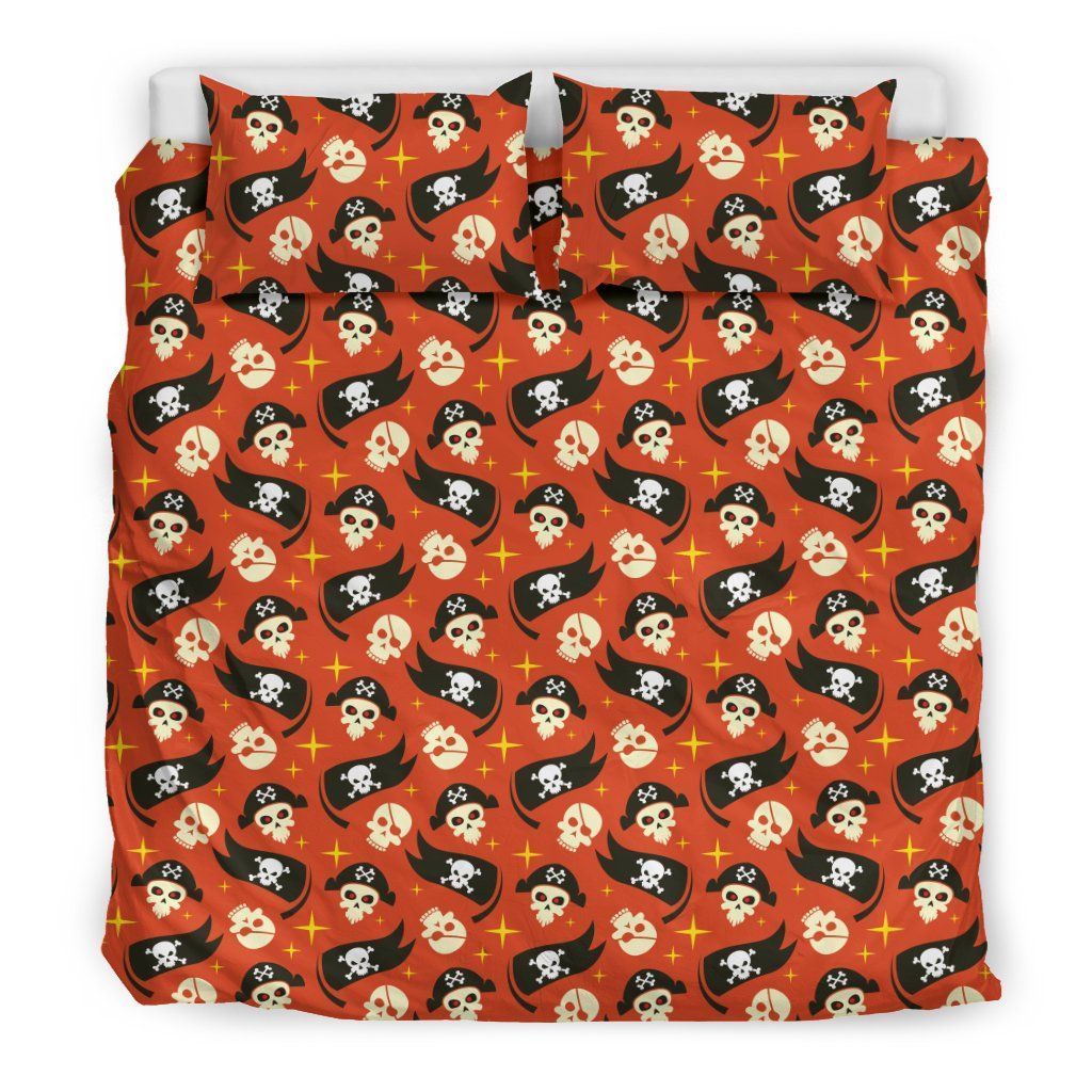 Skull Pirates Bedding Set