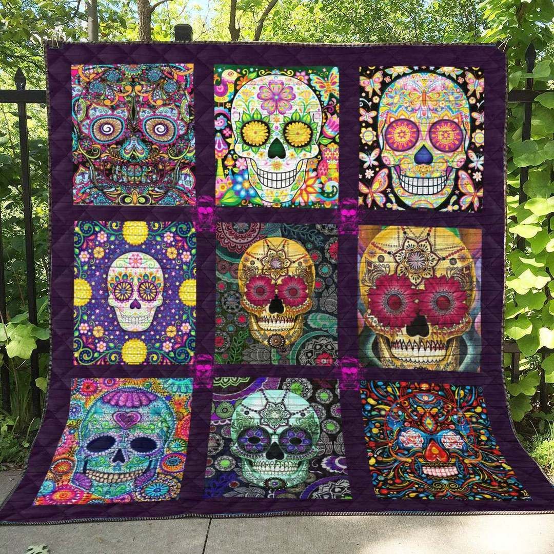 Skull QH200702C TBG Quilt Blanket