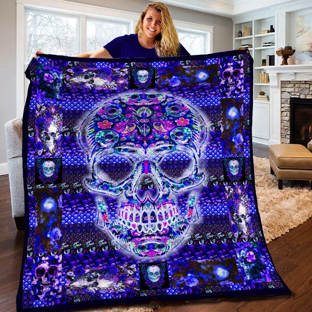 Skull Quilt Blanket BBB0505213SM