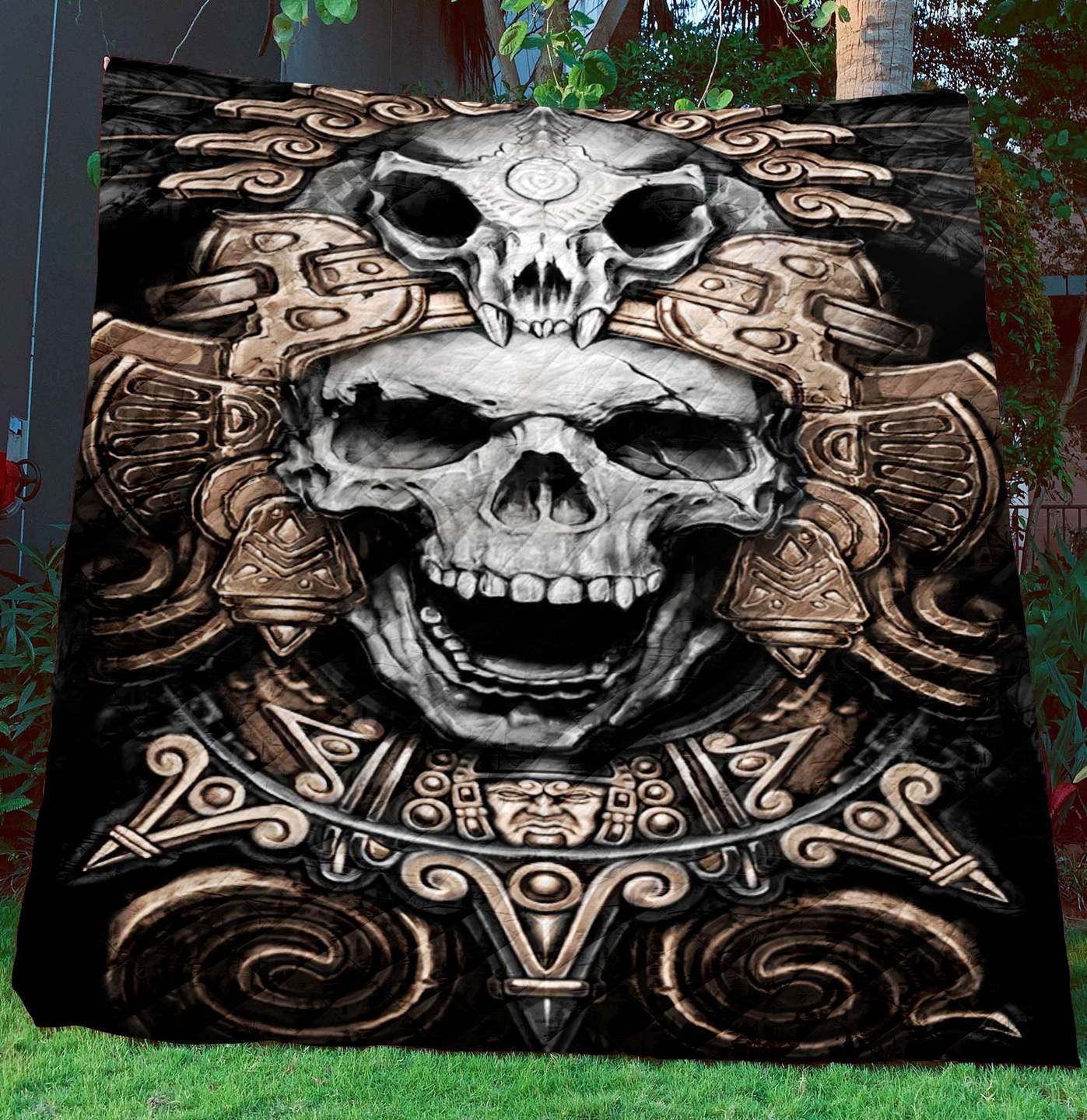 Skull Quilt Blanket BBB1111190PH
