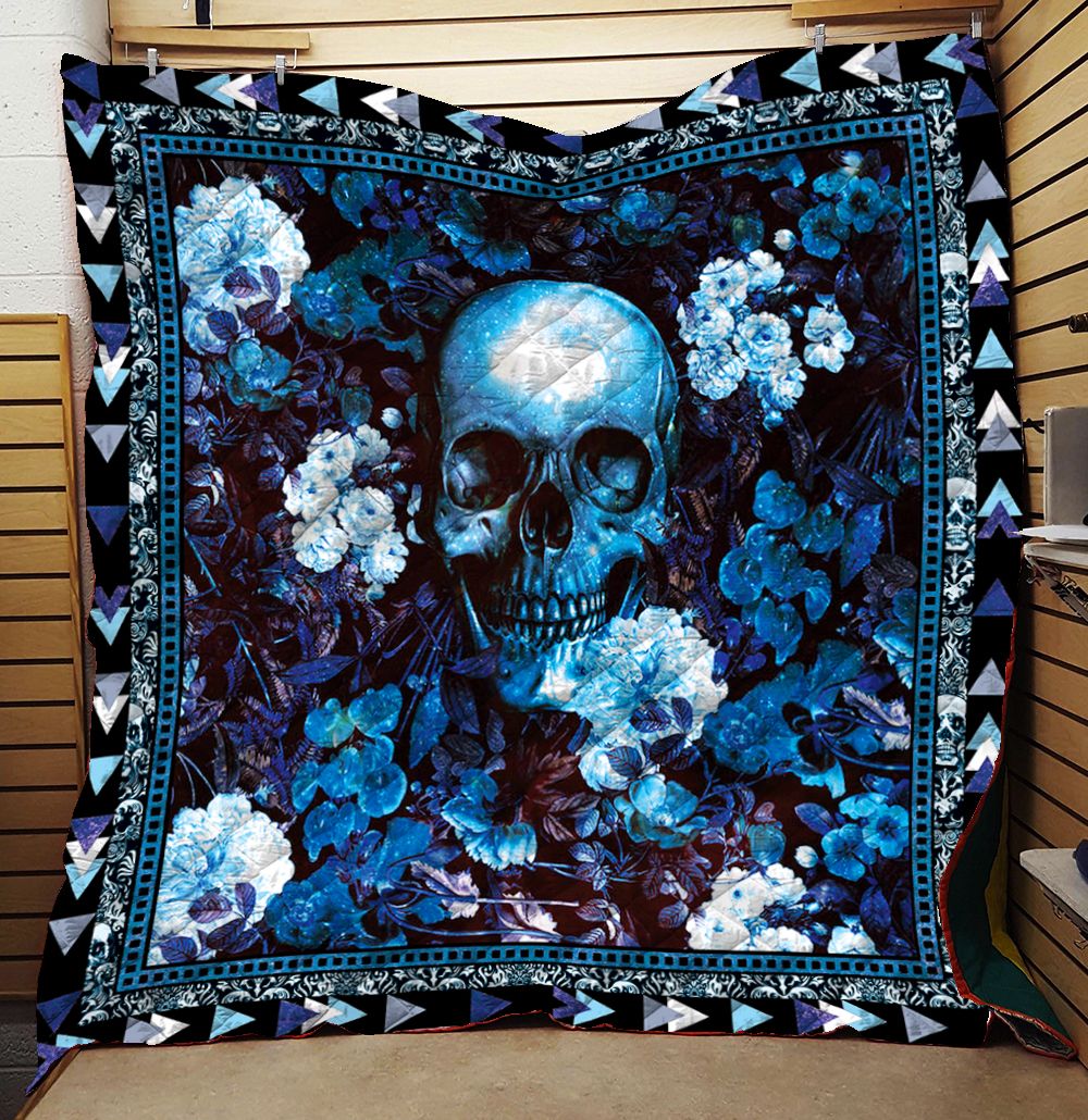 Skull Quilt Blanket C9B280502DL