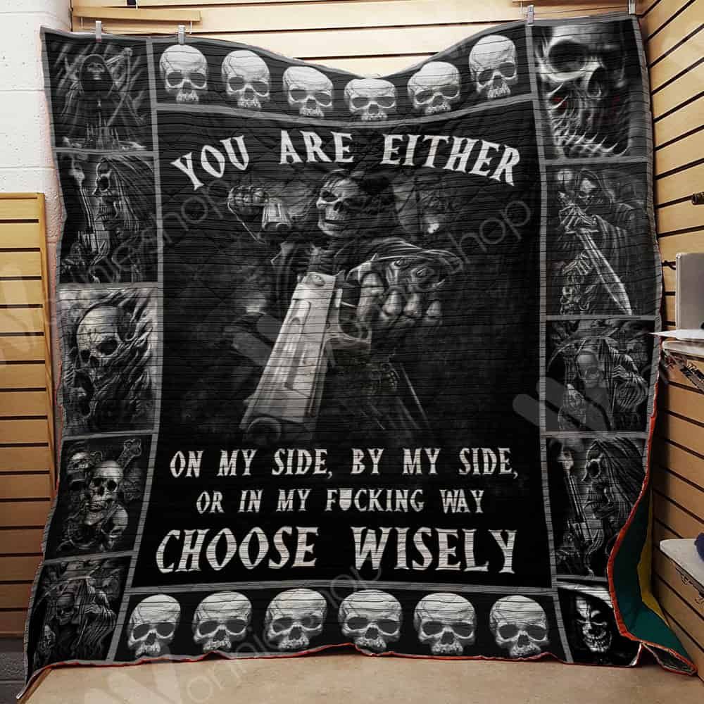 Skull Quilt Blanket DHC0502539TD