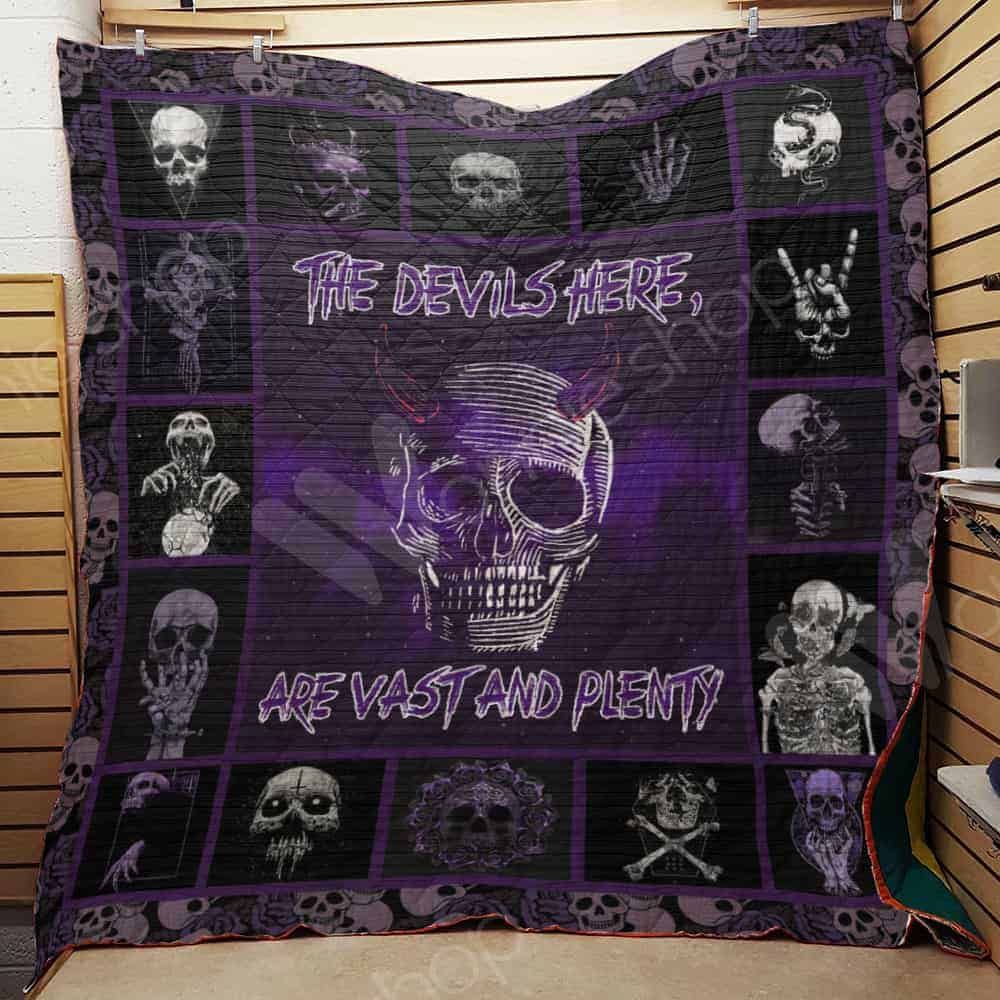 Skull Quilt Blanket DHC0502569TD