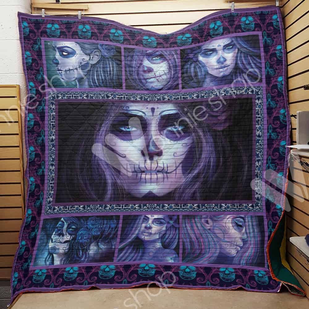 Skull Quilt Blanket DHC0502582TD