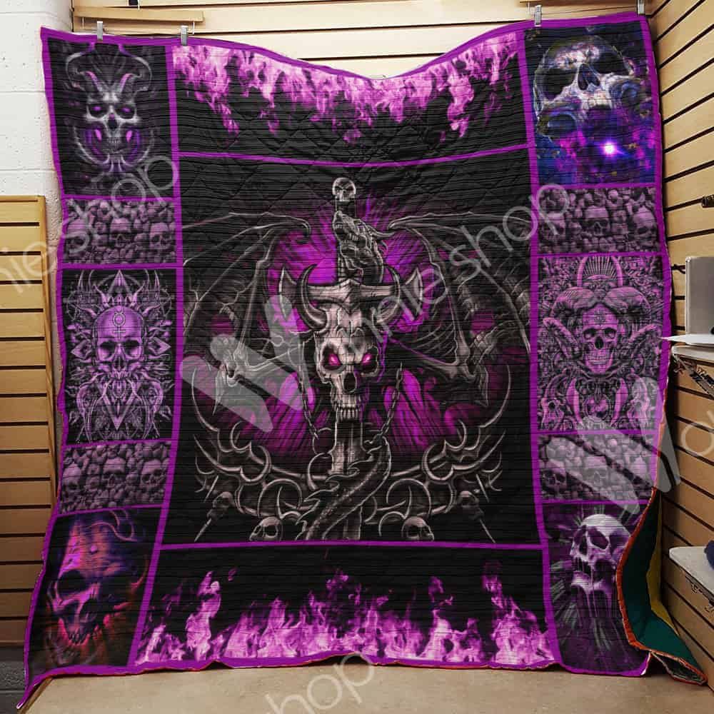 Skull Quilt Blanket DHC0502627TD