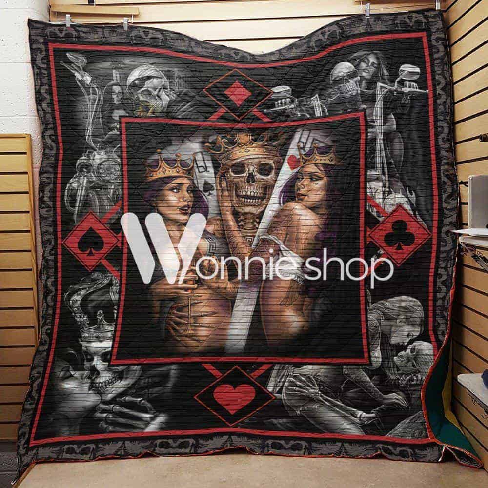 Skull Quilt Blanket DHC0502632TD