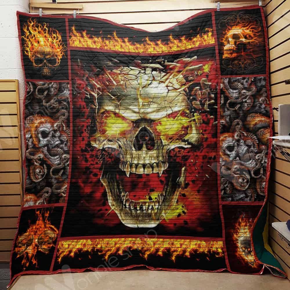 Skull Quilt Blanket DHC0502645TD