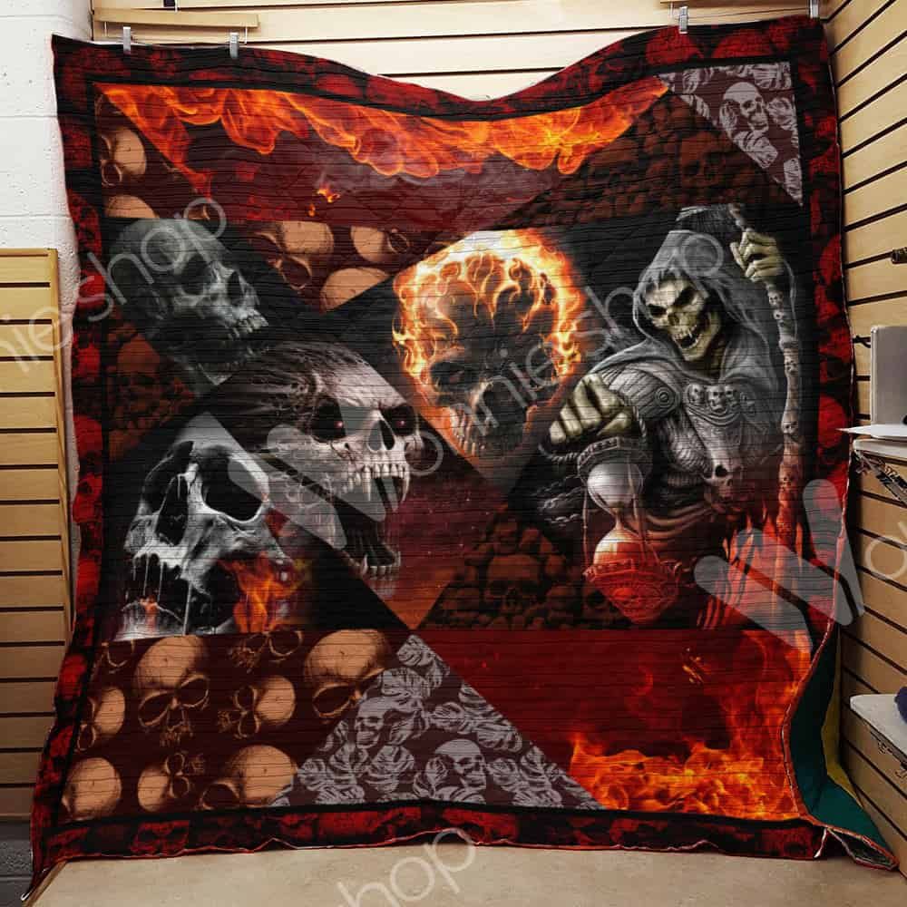 Skull Quilt Blanket DHC0502682TD