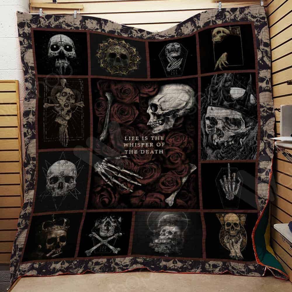 Skull Quilt Blanket DHC0502685TD