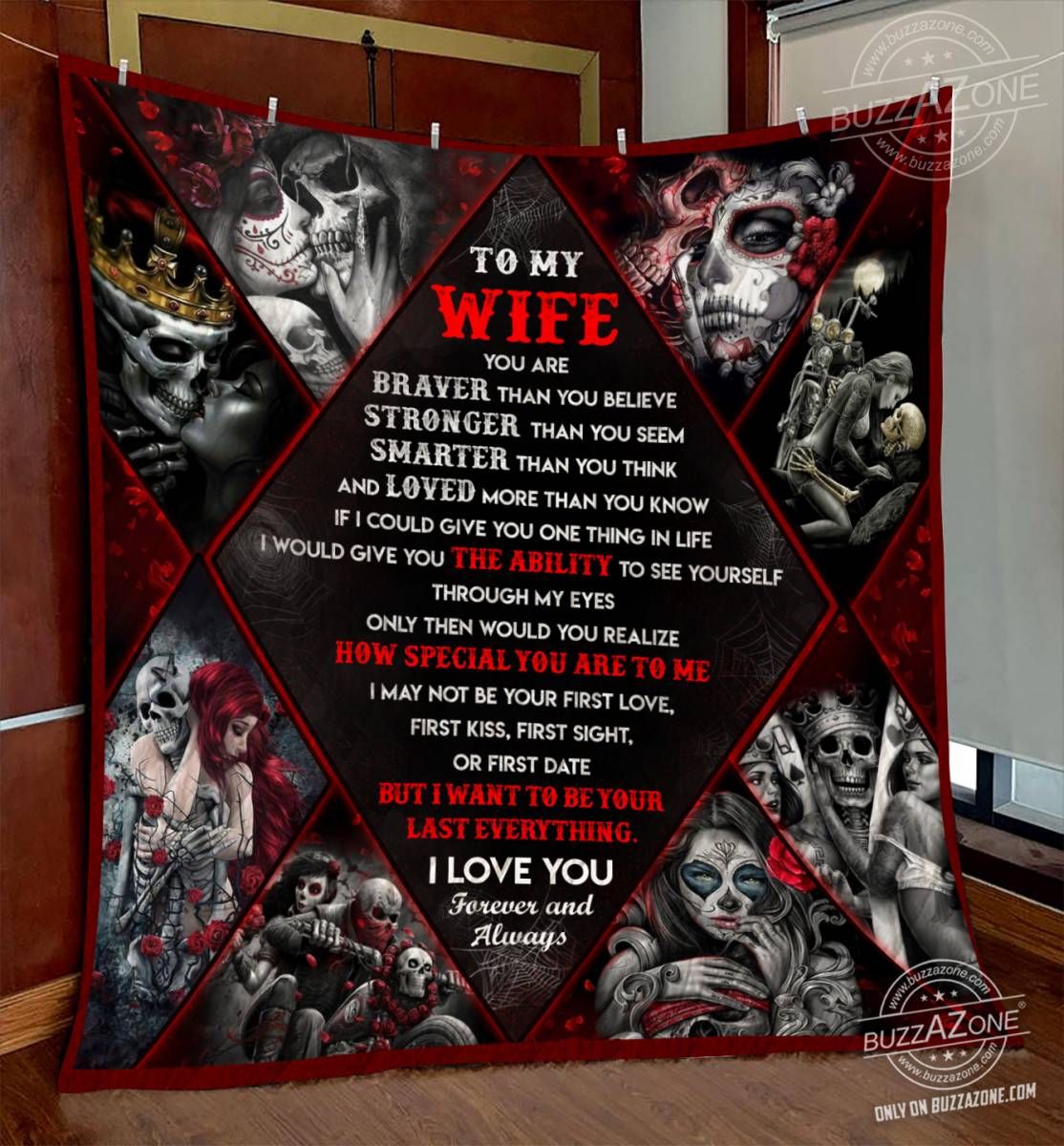 Skull Quilt Blanket DHC071203VT