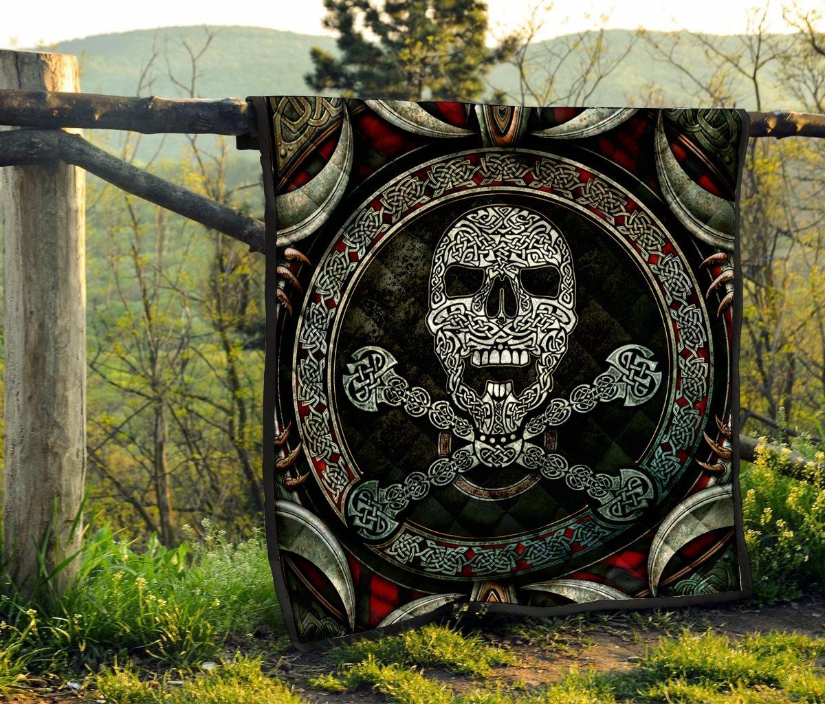 Skull Quilt Blanket DHC0712186VT