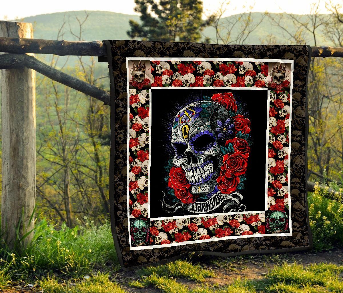Skull Quilt Blanket DHC0712198VT