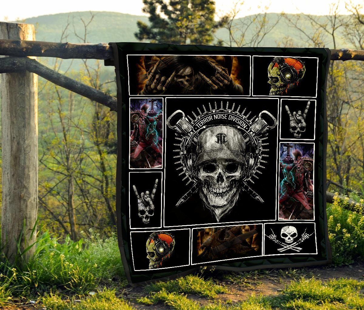 Skull Quilt Blanket DHC0712205VT