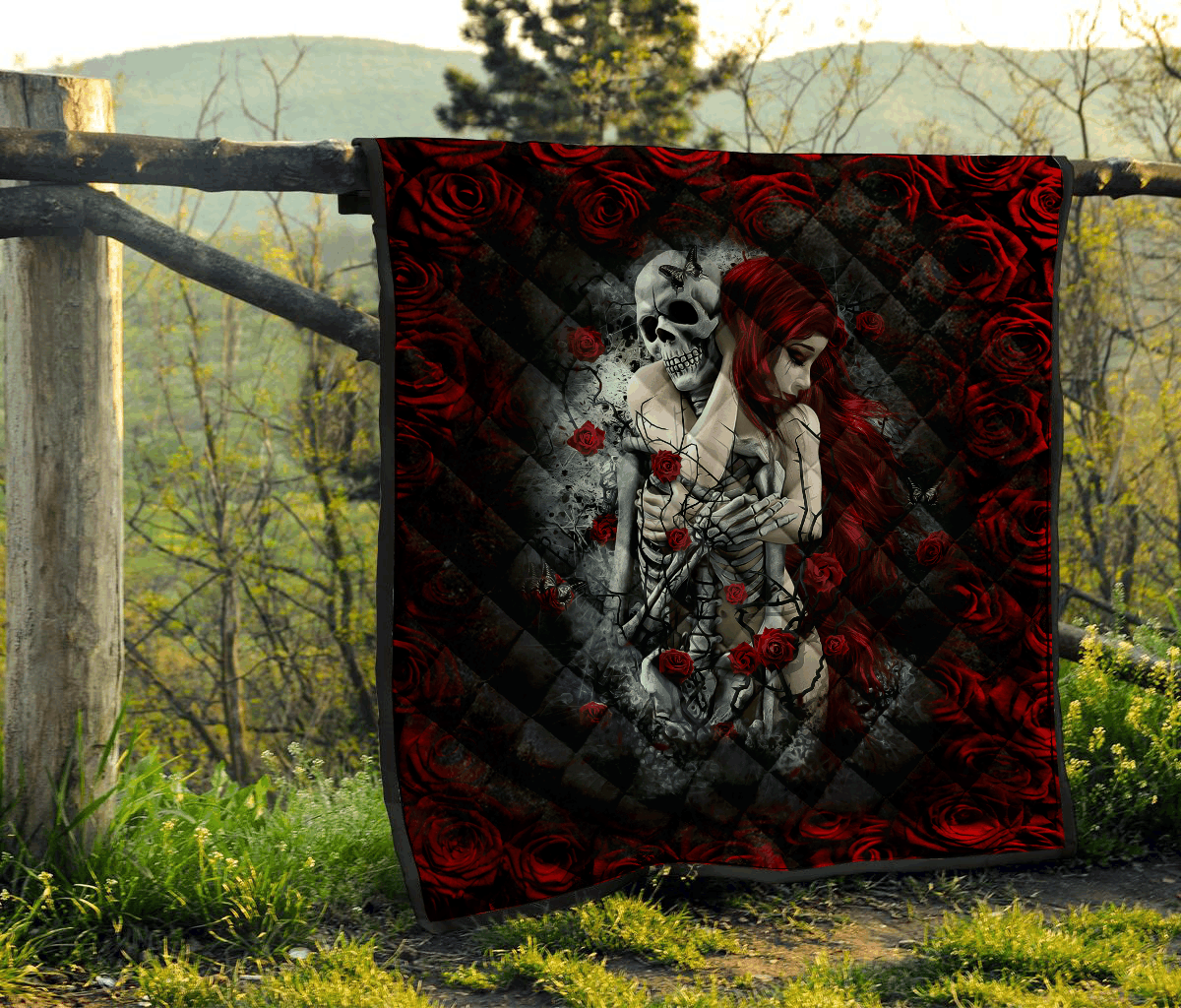 Skull Quilt Blanket DHC0712208VT