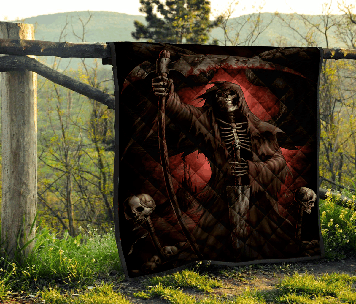 Skull Quilt Blanket DHC0712210VT