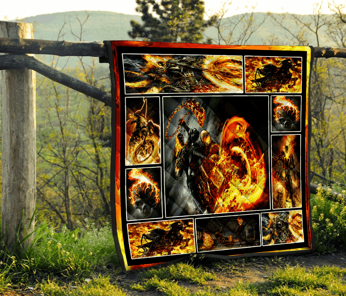 Skull Quilt Blanket DHC0712211VT