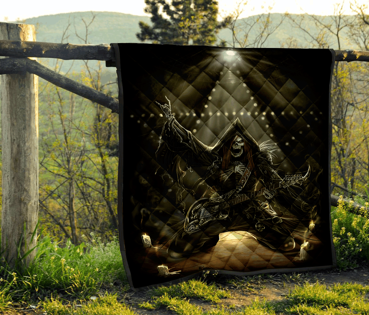 Skull Quilt Blanket DHC0712212VT