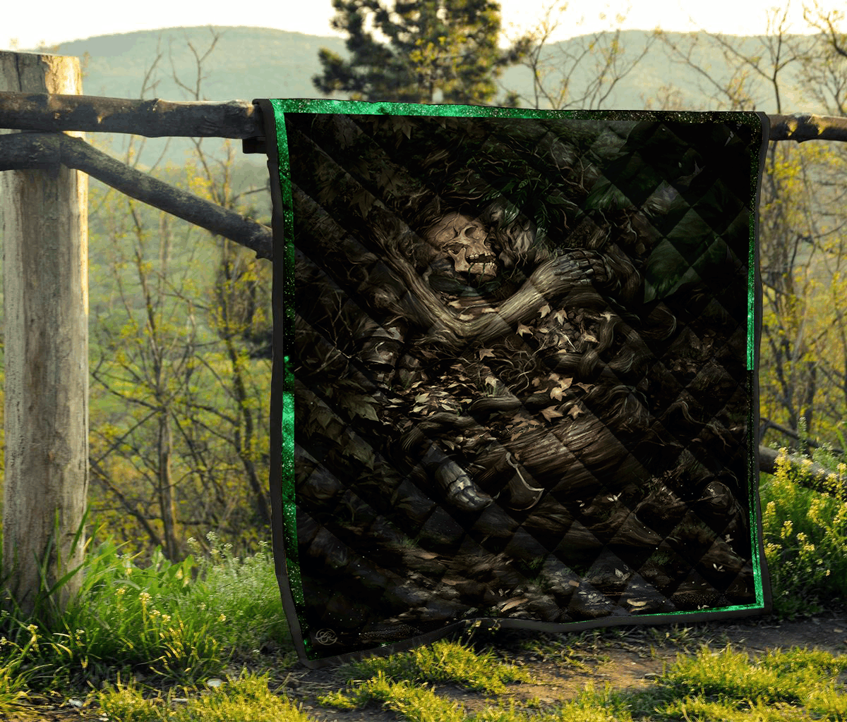 Skull Quilt Blanket DHC0712215VT