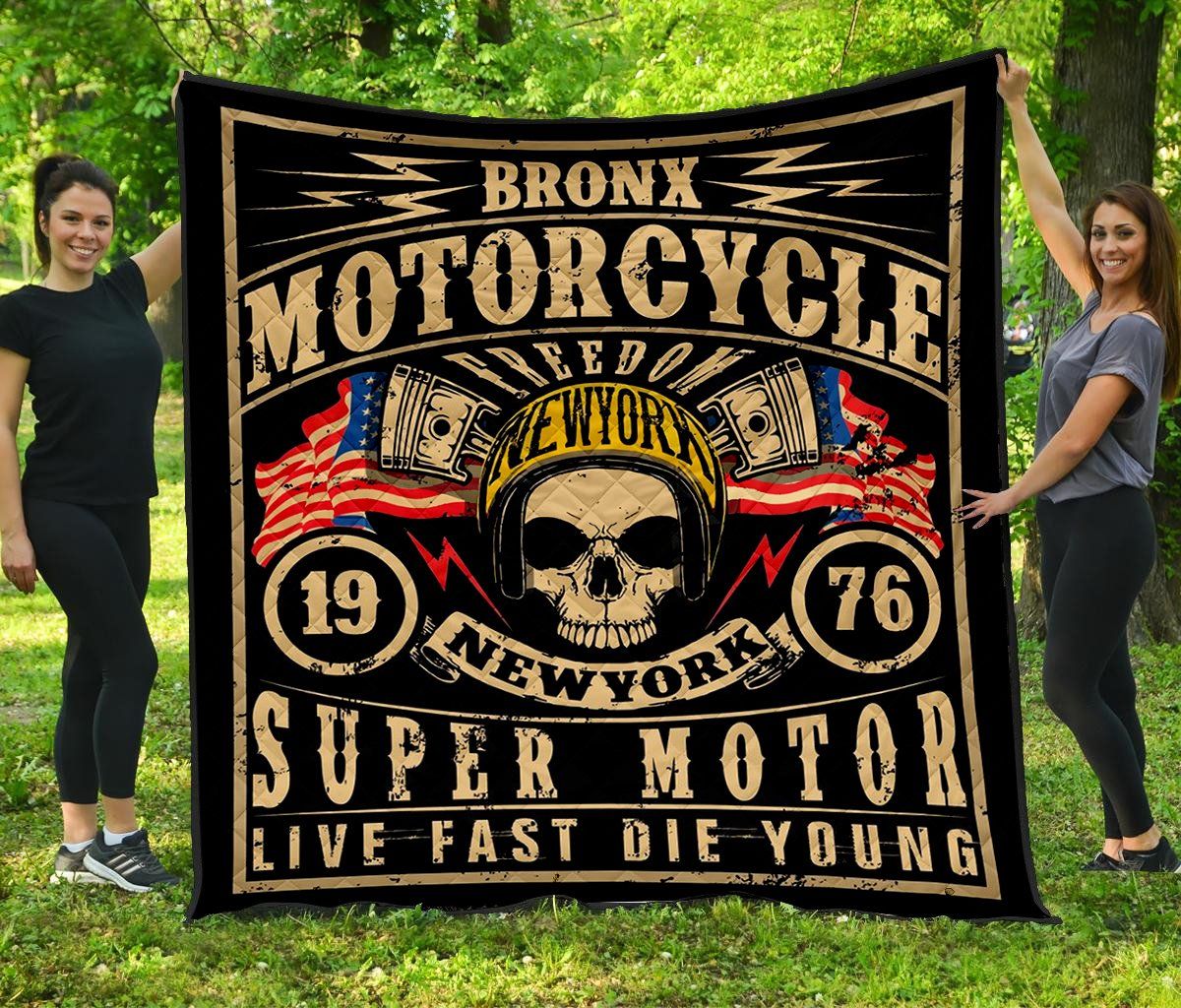 Skull Quilt Blanket DHC1001608VT