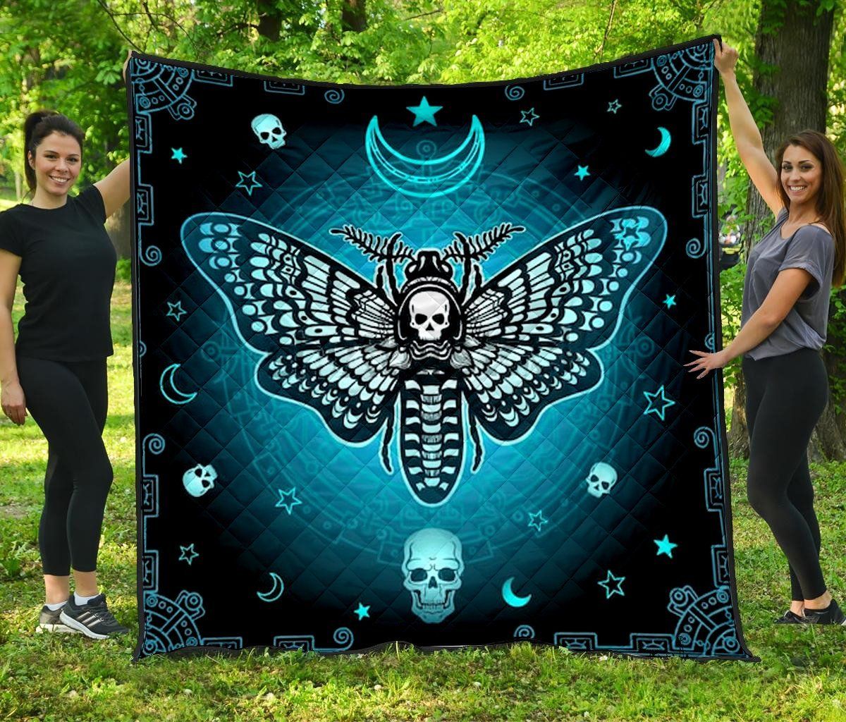 Skull Quilt Blanket DHC1001623VT