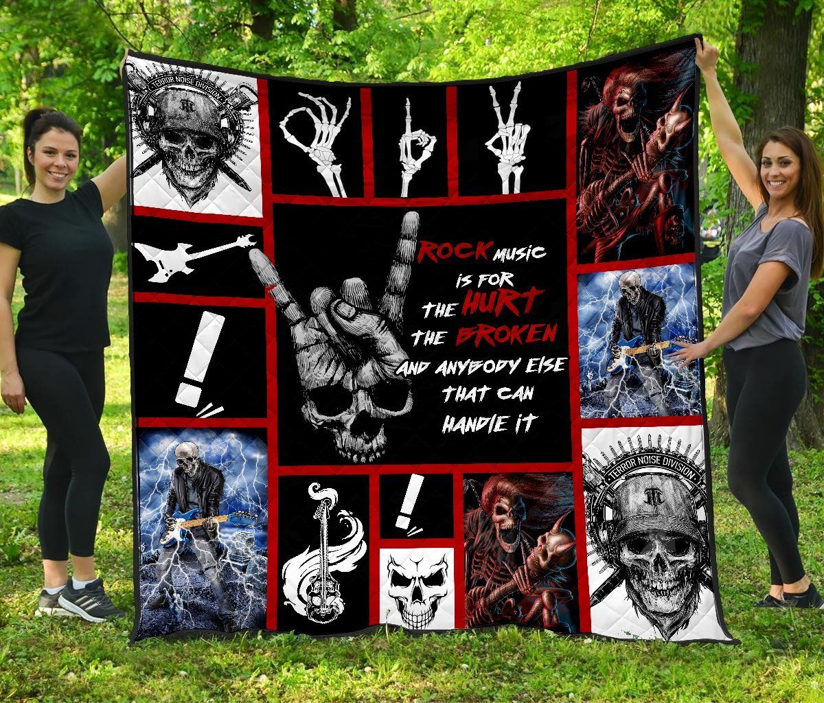 Skull Quilt Blanket DHC1001631VT