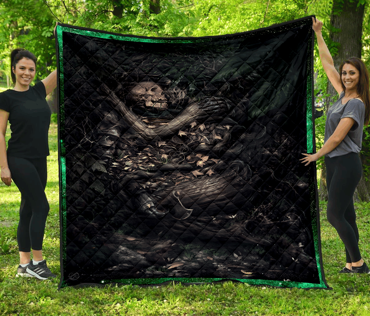 Skull Quilt Blanket DHC1001646VT