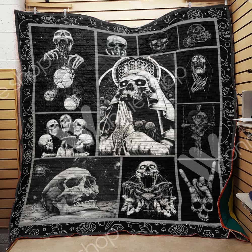 Skull Quilt Blanket DHC1102738TD