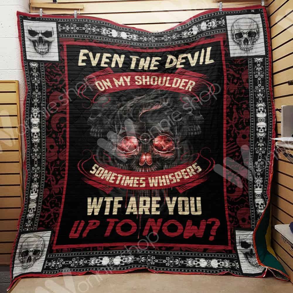Skull Quilt Blanket DHC1102859TD
