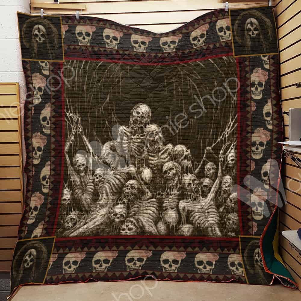 Skull Quilt Blanket DHC1102885TD