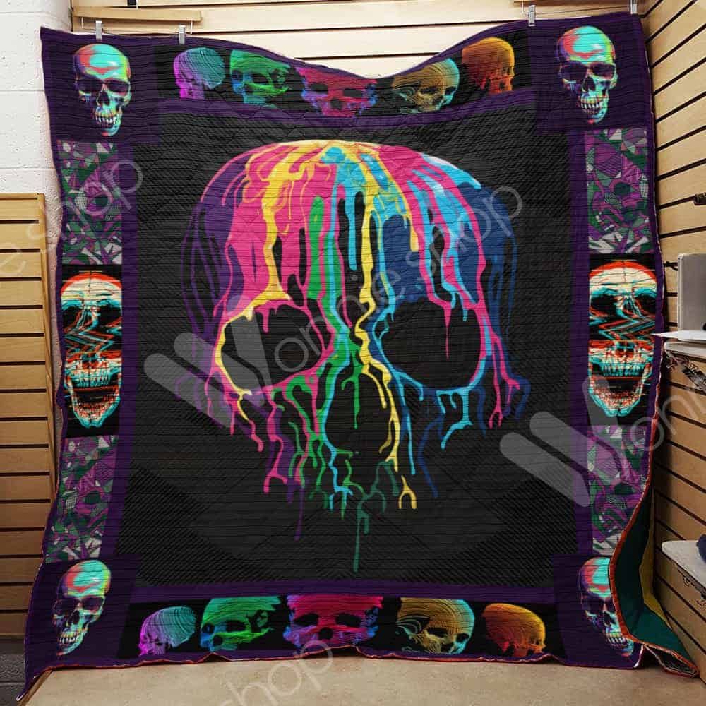 Skull Quilt Blanket DHC1102901TD