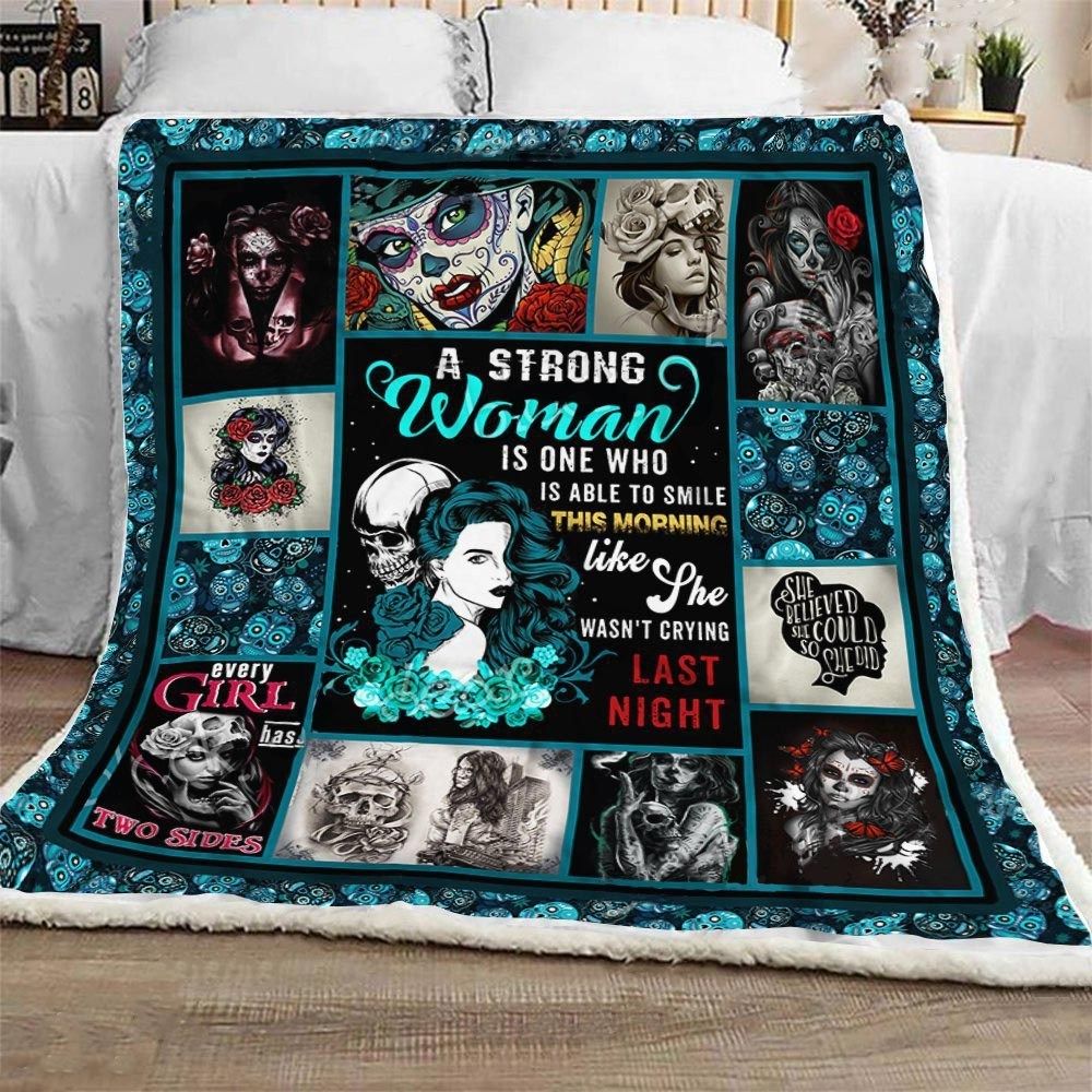 Skull Quilt Blanket DHC13121605VT