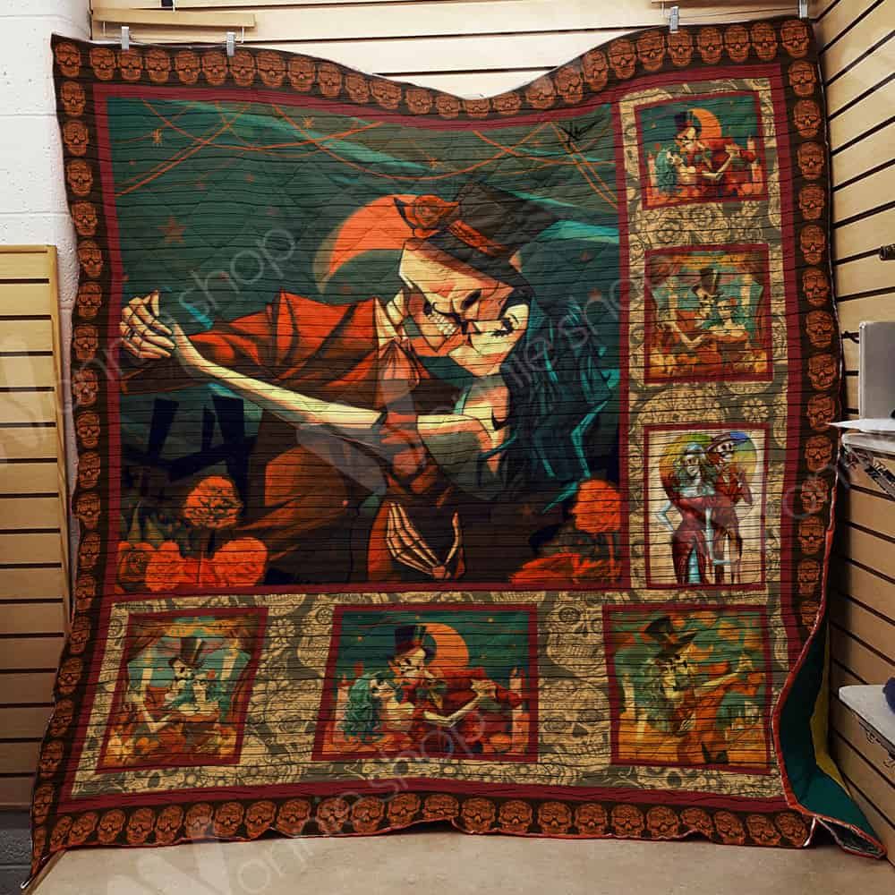 Skull Quilt Blanket DHC13122945VT