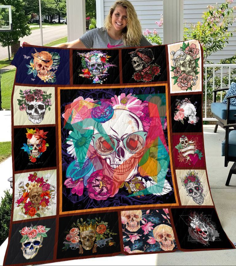 Skull Quilt Blanket DHC1312448VT