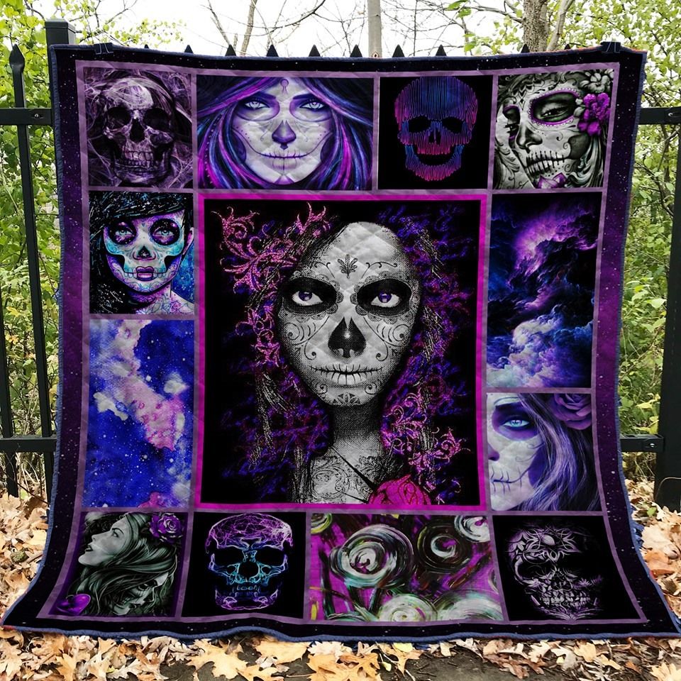 Skull Quilt Blanket DHC1312469VT