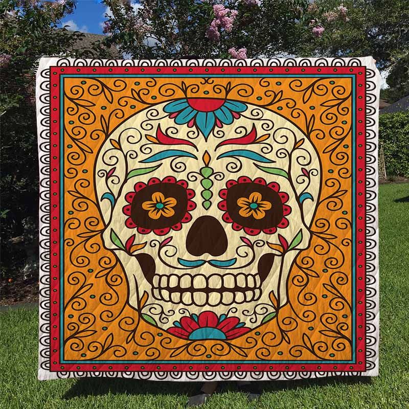 Skull Quilt Blanket DHC170120762TD