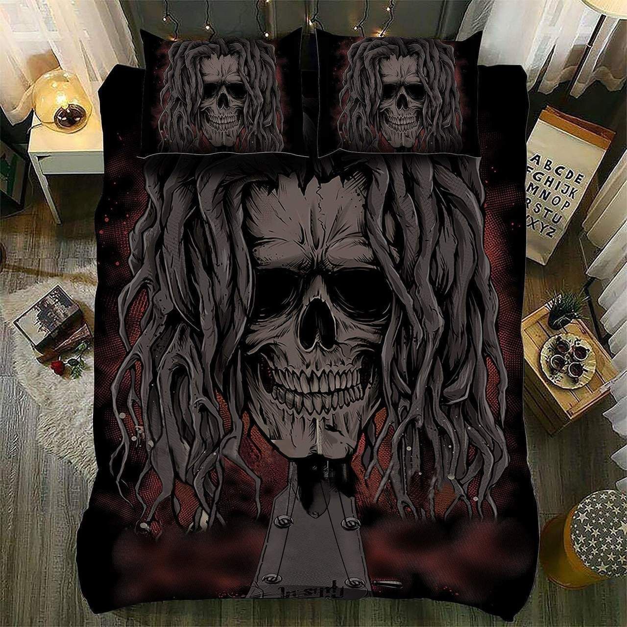 Skull Reggae Bedding Set