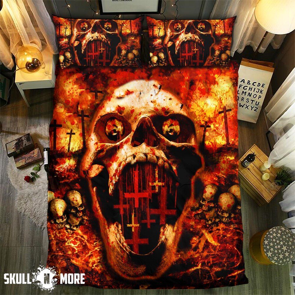 Skull Rock Bedding Set
