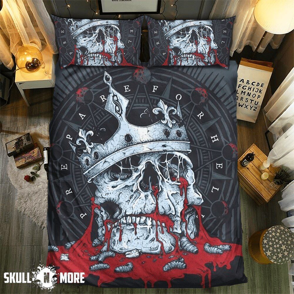 Skull Rock Bedding Set