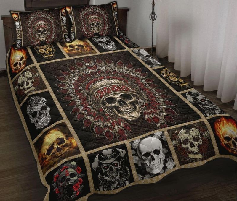 Skull Skull Chief Bedding Set