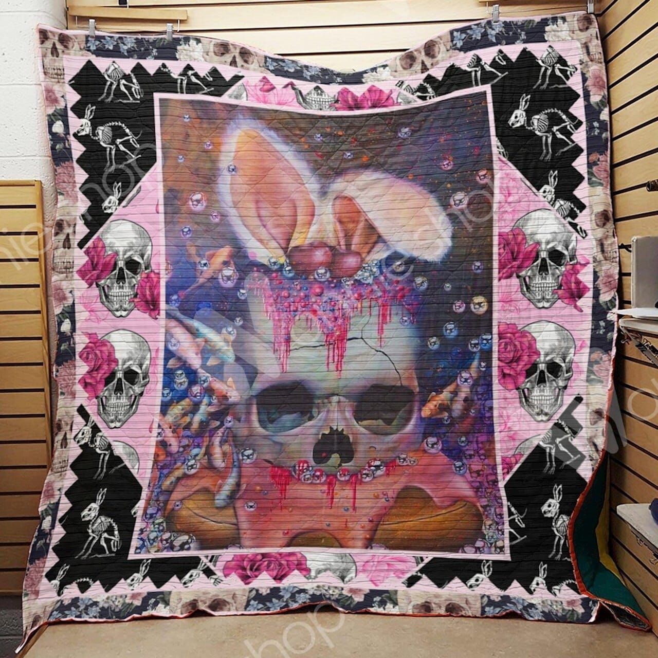 Skull Sweet Skull Quilt Blanket Dhc04012034Dd