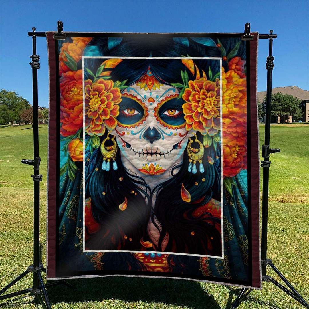 Skull TD2809794 Quilt Blanket