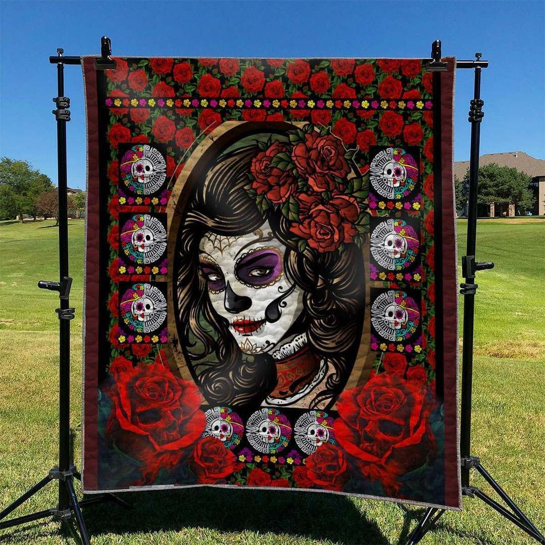 Skull TD2809795 Quilt Blanket