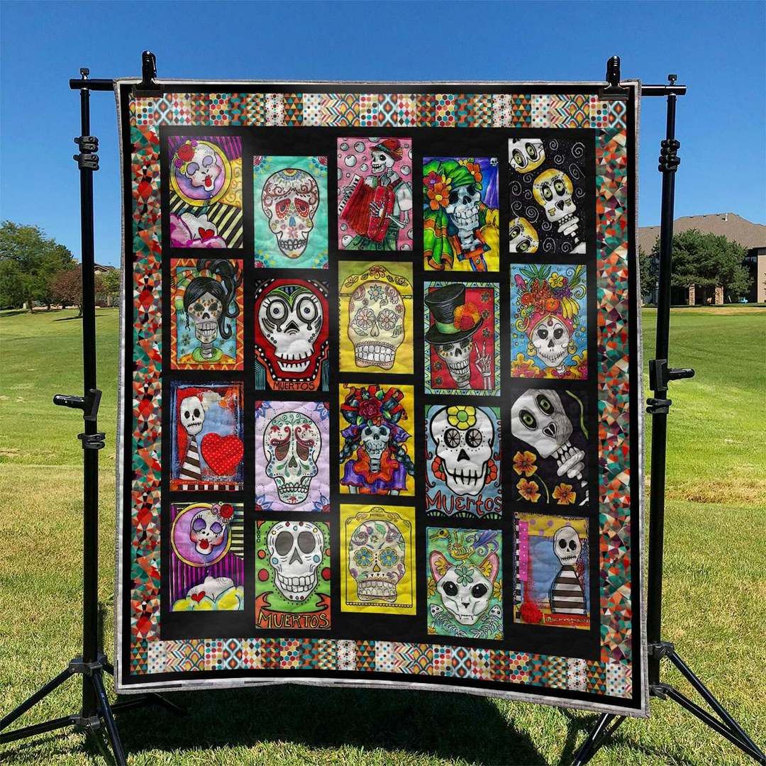 Skull TD2809797 Quilt Blanket