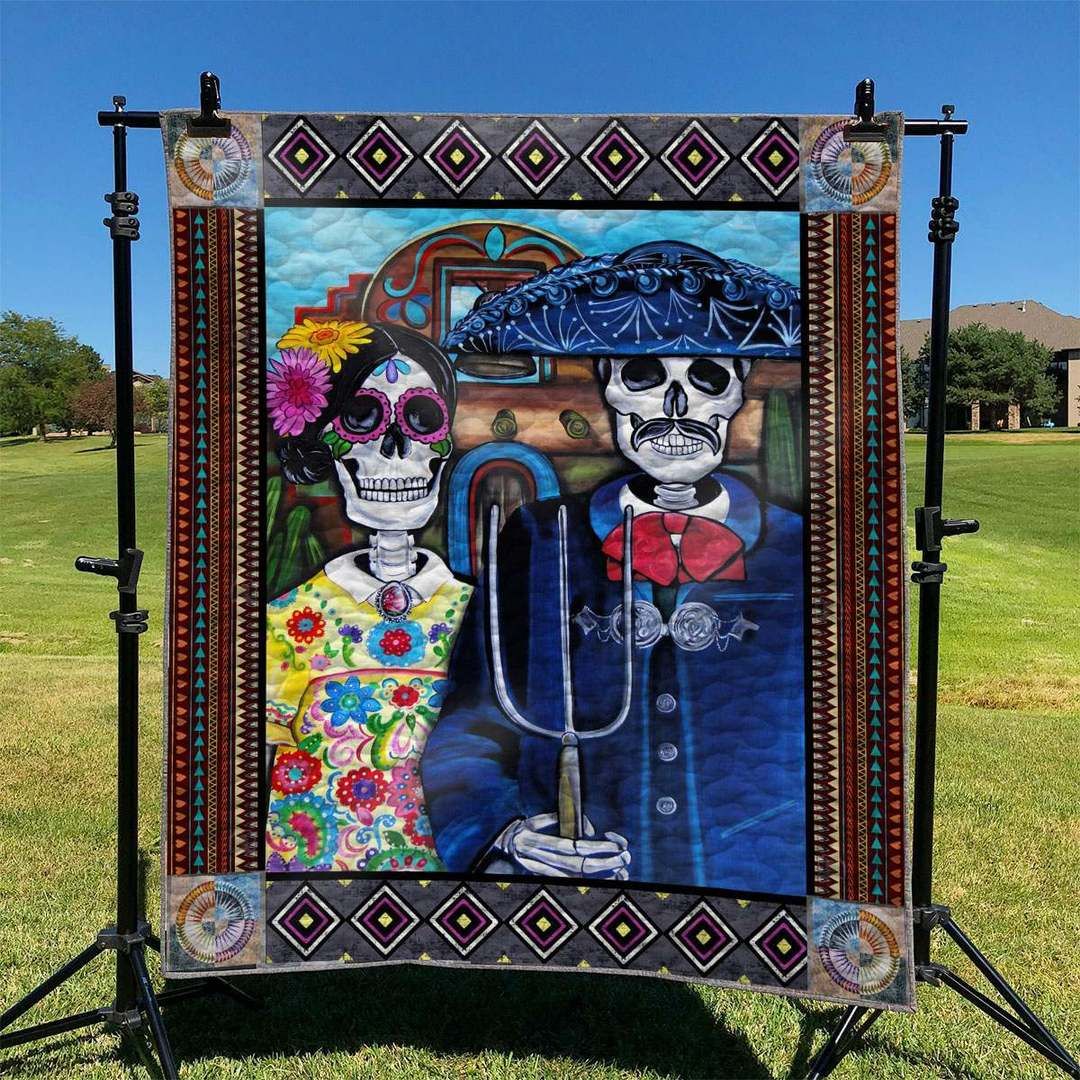 Skull TD2809798 Quilt Blanket