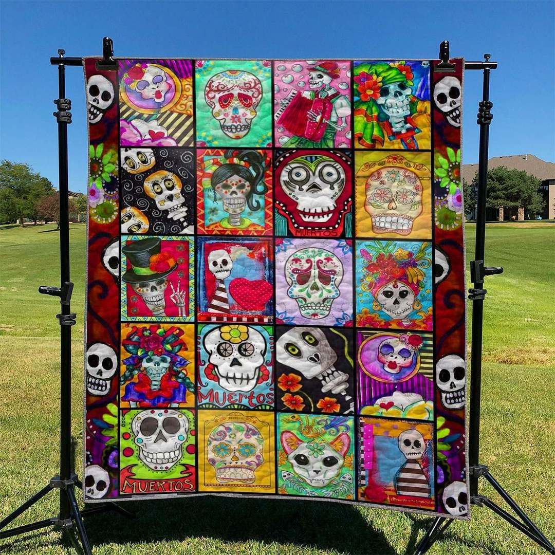 Skull TD2809800 Quilt Blanket
