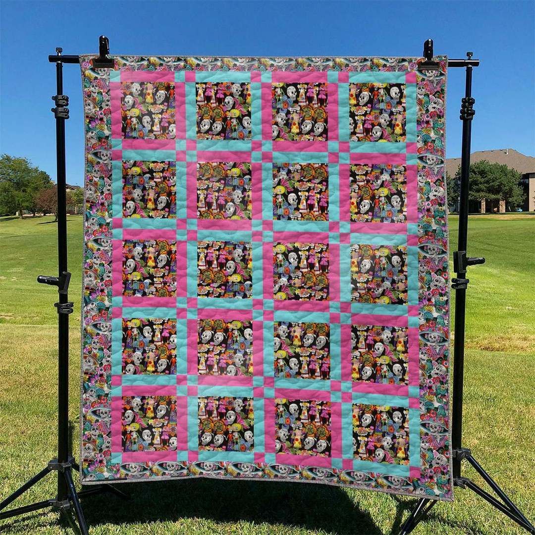 Skull TD2809801 Quilt Blanket