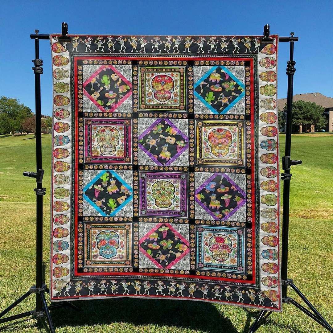 Skull TD2809802 Quilt Blanket
