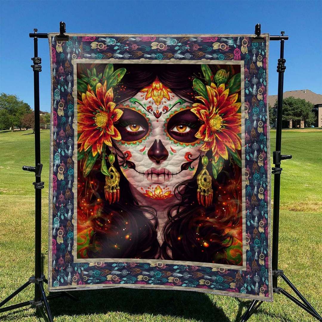 Skull TD2809803 Quilt Blanket