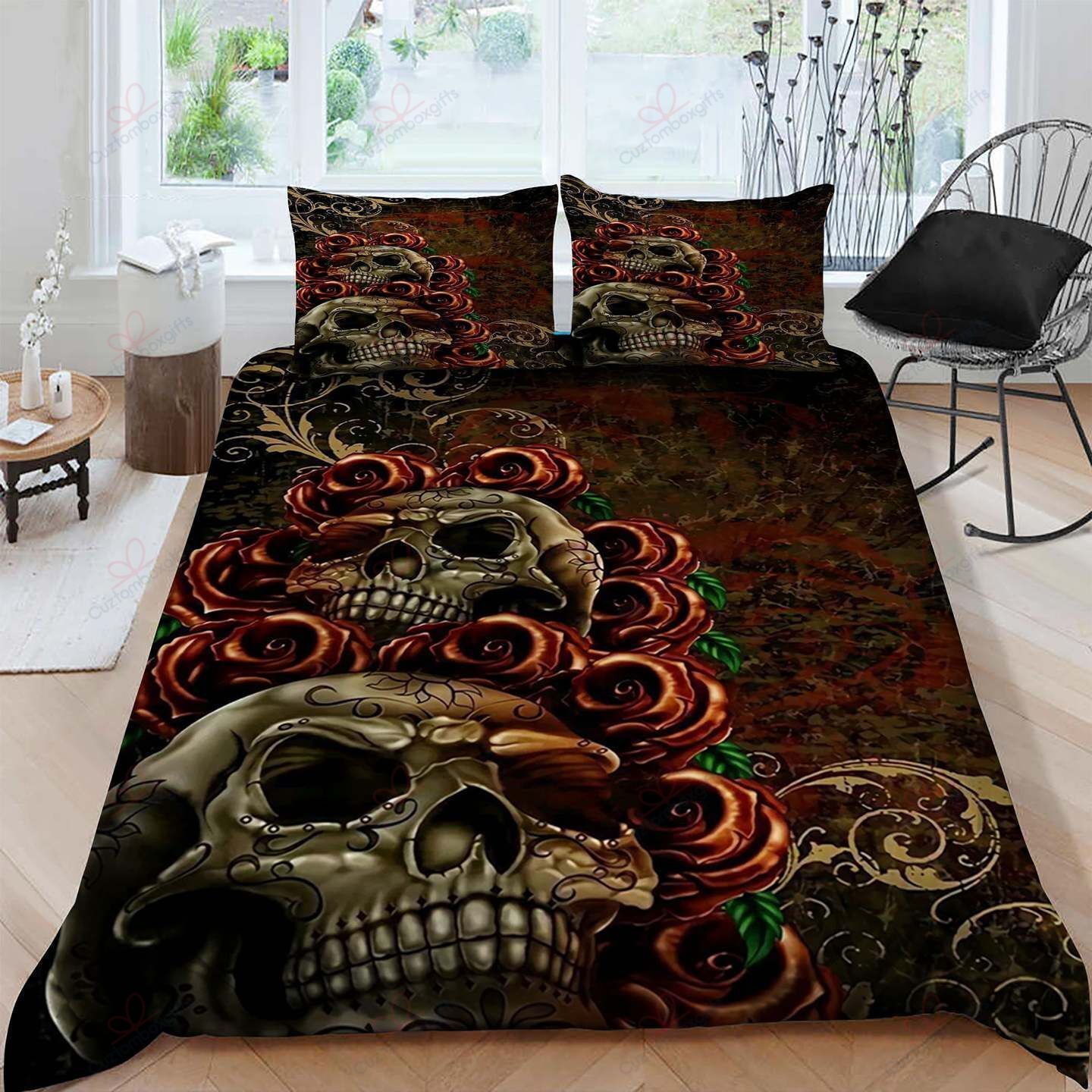 Skull Bedding Set